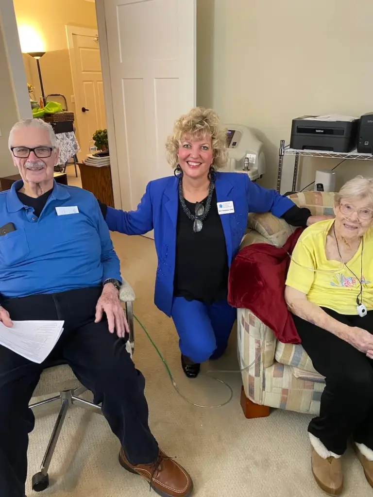 Harmony Senior Referrals specialist with a Denver Metro family