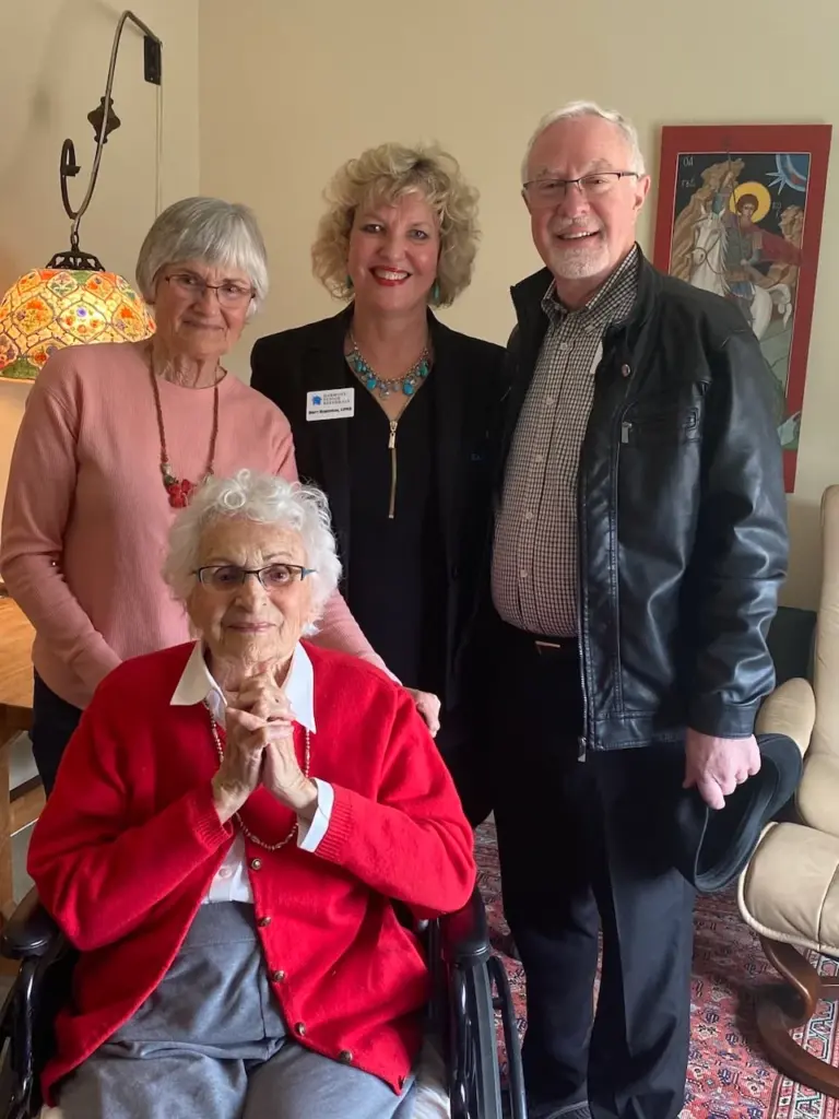 Satisfied family served by Harmony Senior Referrals in Colorado